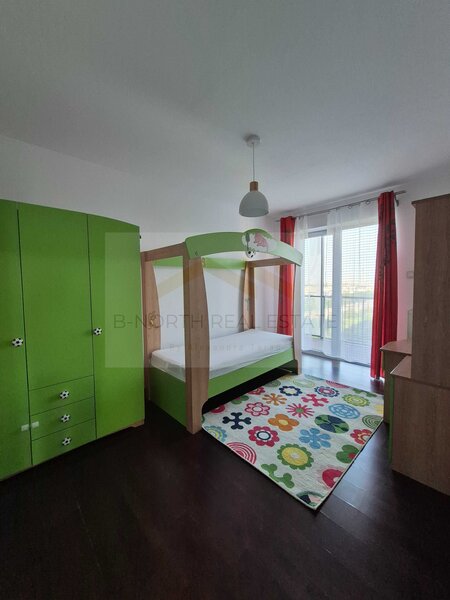 Apartament de inchiriat 3 camere Asmita Gardens | 100 mp | Etaj 12 | Parcare